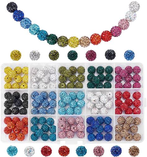 20mm 16mm 14mm 12mm 10mm Colorful Rhinestone Beads