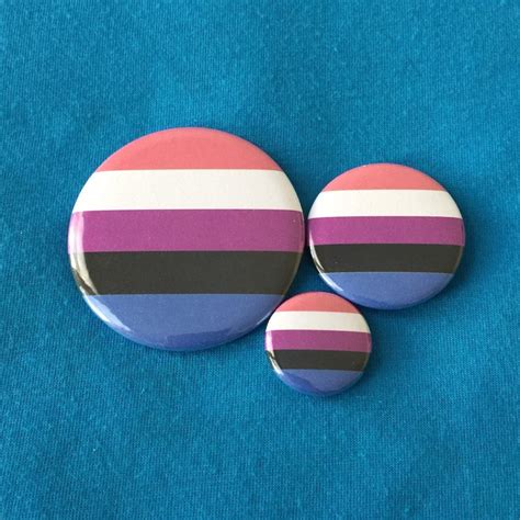 Genderfluid Pride Flag Pin Badge Pinback Button 1 Pin Etsy