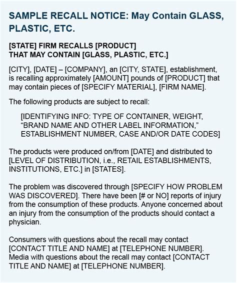 Developing a Food Recall Plan | Mississippi State University Extension ...