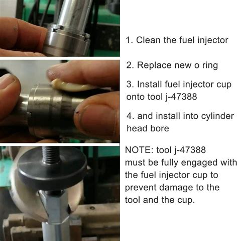 For Detroit Diesel Dd13 Dd15 Injector Cup Nozzle Tube Remover And Installer Tool Ebay