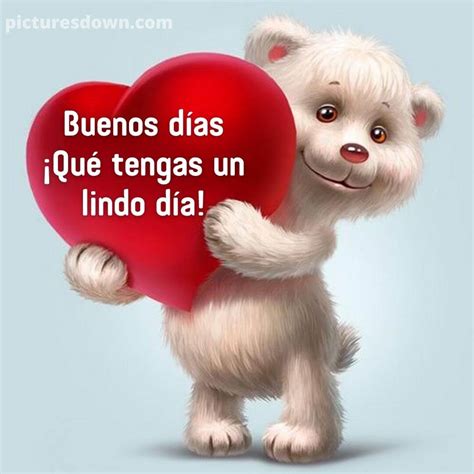 Imagen De Buenos Dias Lunes Amor Oso