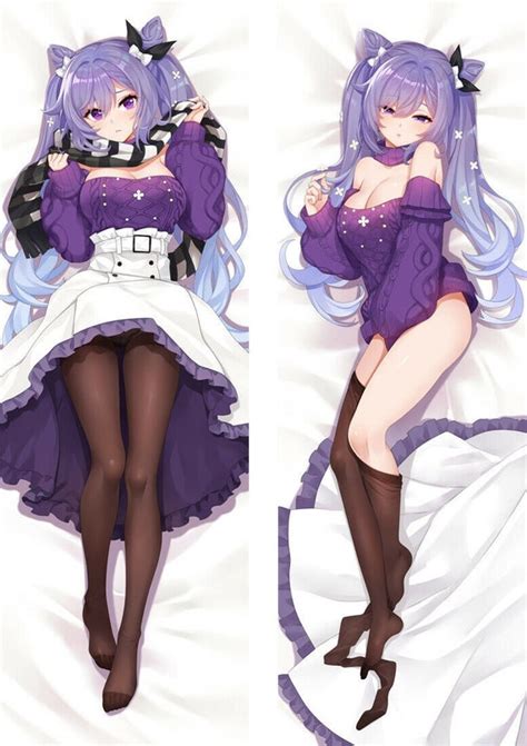 Misaki Genshin Impact Keqing Kokusei Anime Girl Dakimakura Hugging