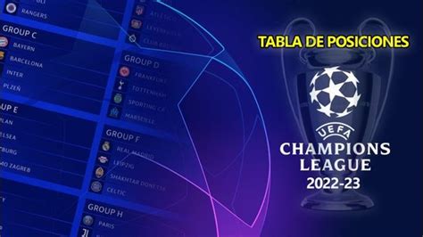 Tabla De La Champions 2023 2023 Calendar