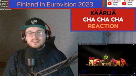 Finland In Eurovision 2023 Käärijä Cha Cha Cha Reaction YouTube