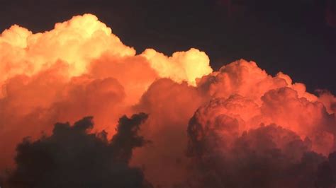 Cumulus Nimbus Clouds at Sunset on Vimeo