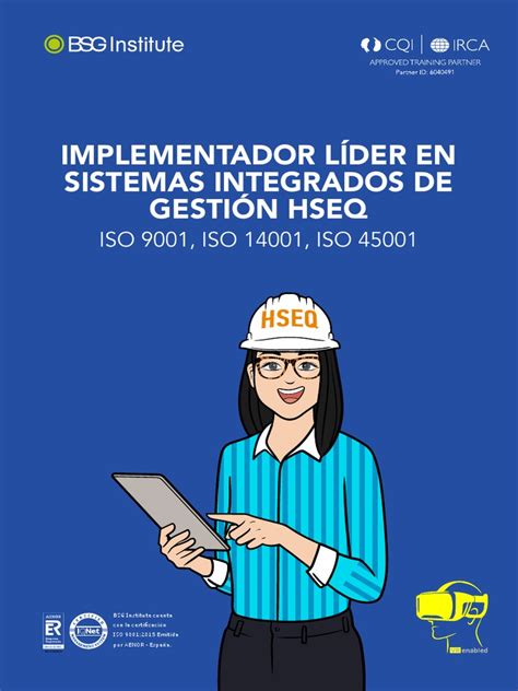 Implementador Líder En Sistemas Integrados De Gestión Hseq Iso 9001 Iso 14001 Iso 45001 Pdf