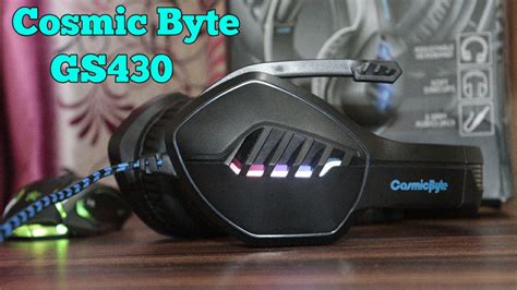 COSMIC BYTE GS430 Gaming Headphones - Unboxing and Full Review ...