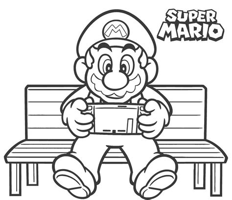 Desenhos De Mario 7 Para Colorir E Imprimir ColorirOnline