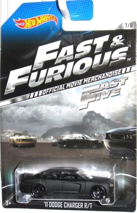 Dodge Charger Hot Wheels FAST FURIOUS FAST FIVE Movie Car HotWheels Dodge