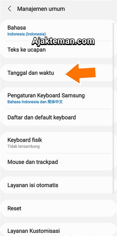 Cara Mengatur Jam Di Hp Samsung A31