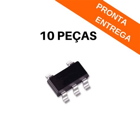 Kit 10 peças Ci Regulador de tensão SP6205EM5 L SMD SOT 23 5