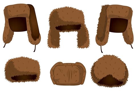 Fur Hat Vectors 99979 Vector Art At Vecteezy