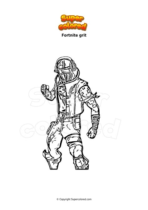 Disegno Da Colorare Fortnite Banner Trooper Supercolored