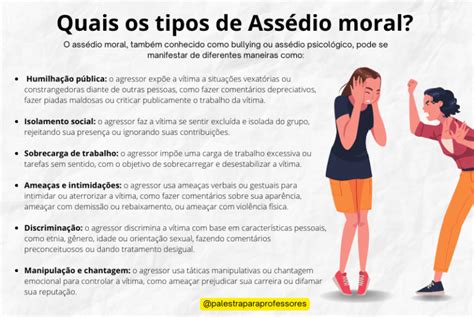 Quais os tipos de Assédio moral