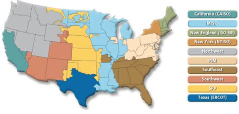 The Us Transmission System Is Segmented Into Several Regional