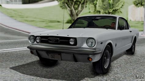 Ford Mustang Fastback 289 1966 For GTA San Andreas