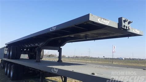 Fliegl SZS 410 Two Axles Platform Semitrailer