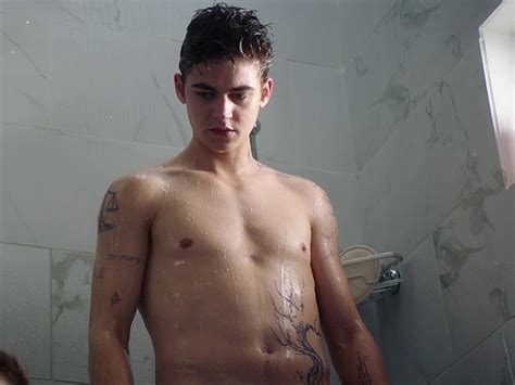 Hero Fiennes Tiffin Nude In Shower In After We Collided Gay Male