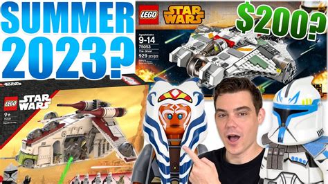 LEGO Star Wars SUMMER 2023 PRICES Republic Gunship Ghost MINIFIG