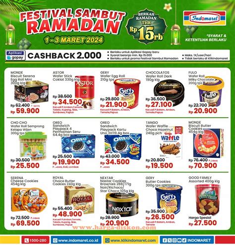 Promo Indomaret Akhir Pekan Sambut Ramadhan Maret Sopasti