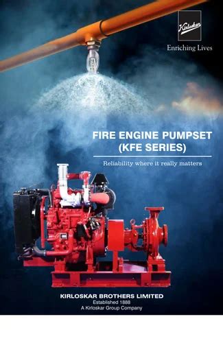 Direct 2850 Lpm Kirloskar Fire Fighting Pumps At ₹ 250000 In Faridabad