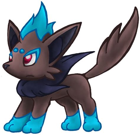 Zorua (Shiny) by Natakiro on DeviantArt