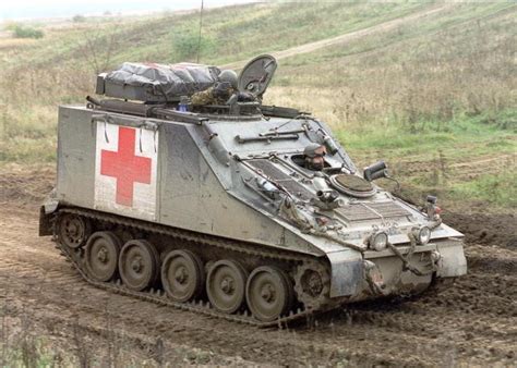 Fv104 Samaritan Armoured Ambulance Varient Of The Combat Vehicle Reconnaissance Tracked R