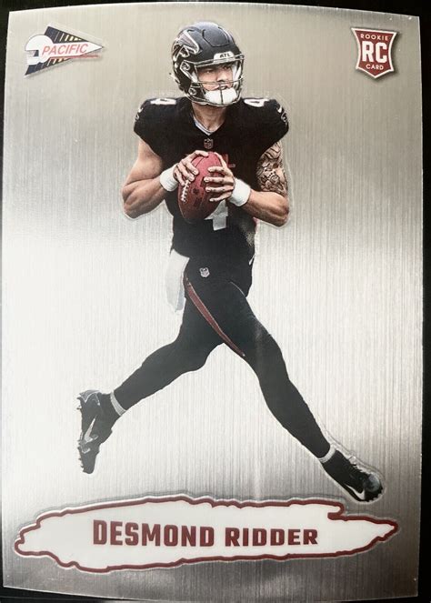 2022 PANINI ZENITH DESMOND RIDDER ROOKIE PRIZM PACIFIC ATLANTA FALCONS