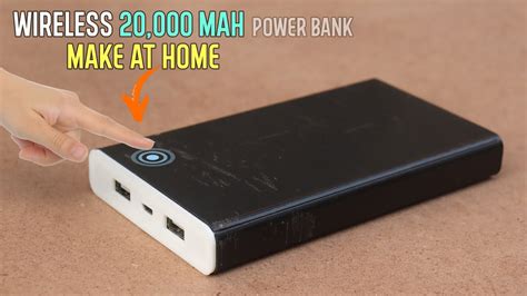 How I Made Wireless Touch Mah Power Bank At Home Mah