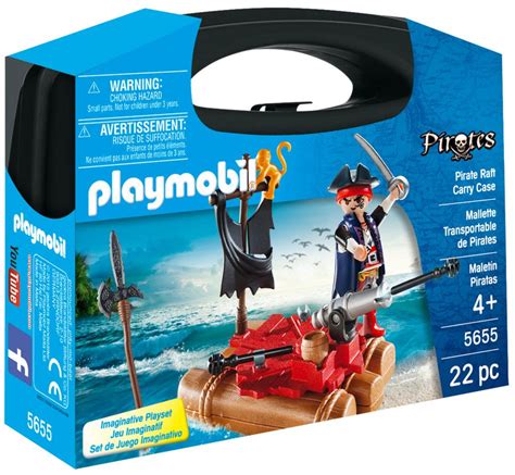 Playmobil Pirates 5655 Pas Cher Mallette Transportable De Pirates