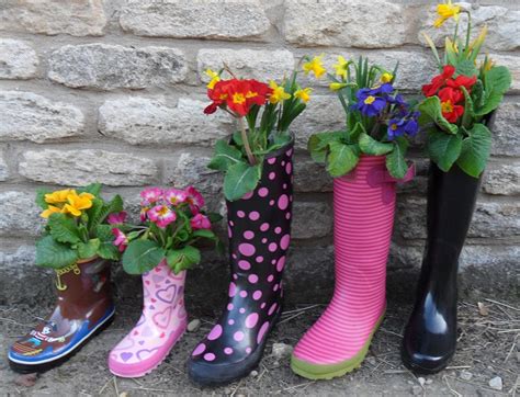 Pin By Wellieboots Ltd On Other Uses For Your Wellies Cute Rain