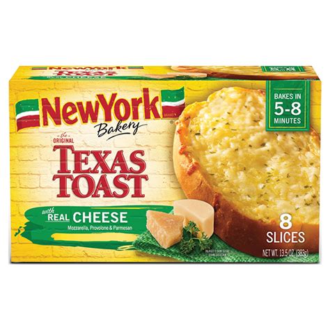 New York Bakery The Original Texas Toast With Real Cheese 8 Slices 13