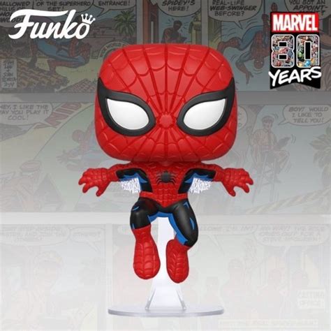 Funko Toys Funko Pop Marvel First Appearance Spiderman Figure 593 Poshmark