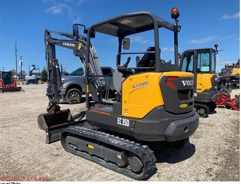 Volvo Ec35d Sn 14330 Compact Excavators Construction Equipment