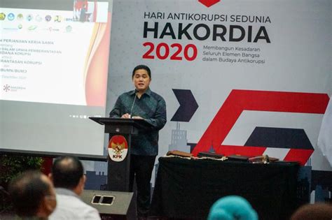 Erick Thohir Targetkan BUMN Beri Dividen Rp 50 Triliun Ke Negara Pada 2024