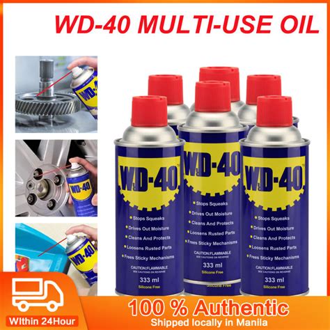 5 Bottle 333ML WD 40 Rust Remover Oil WD 40 Multi Use Oil Multi Purpose