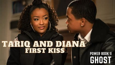 Tariq And Dianas First Kiss Power Book Ii Ghost Youtube