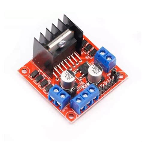 Red Color L N L N N Motor Driver Dual Channel H Bridge Motor