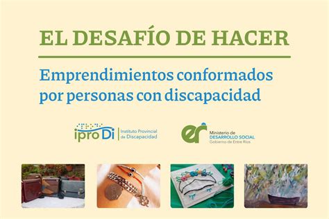 Publican un catálogo de emprendimientos integrado por personas con