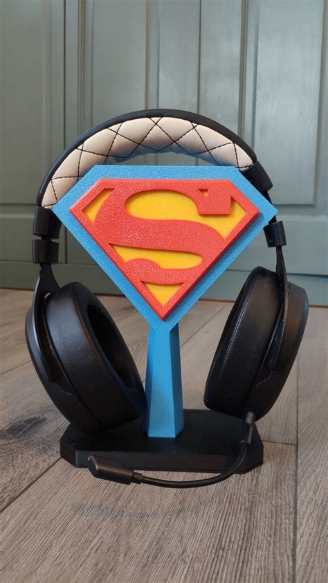 Fichier STL Support pour casque d écoute Superman Plan pour