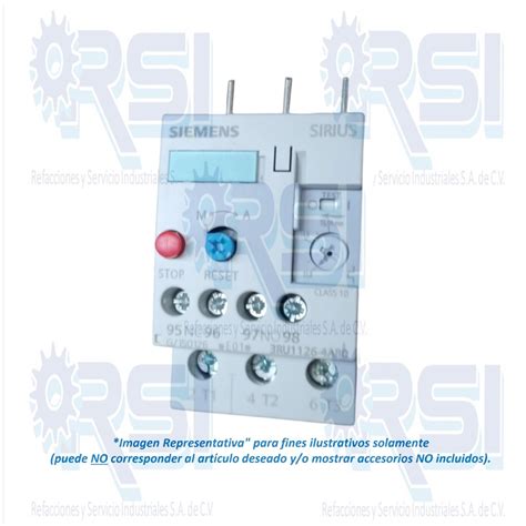 Relevador De Sobrecarga Siemens Ru Ab Rsi