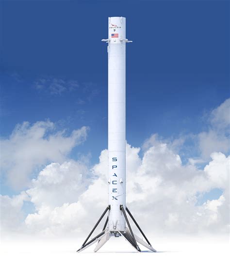 SpaceX Falcon 9 Rocket :: Behance