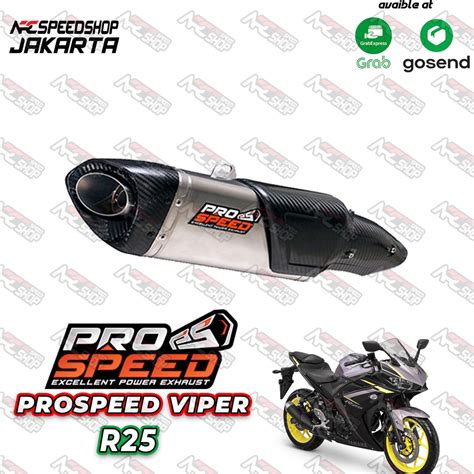 Jual Knalpot Prospeed Viper Series Yamaha R Mt Fullsystem