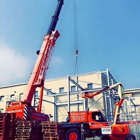 Compact Spider Crane Hire Macsalvors Plant Hire Ltd