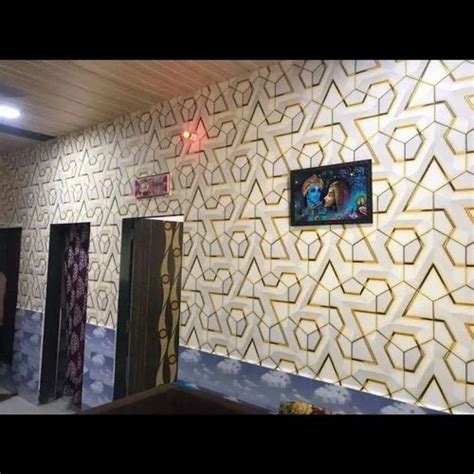 D Customized Wallpaper At Rs Sq Ft D Self Adhesive Foum Paneel