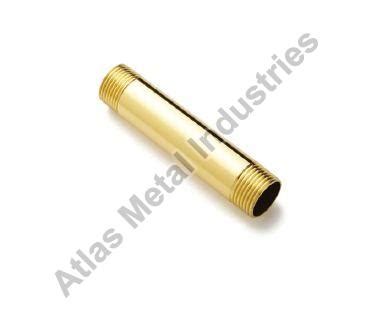 ATCAB Polished Brass Long Nipple Shape Round At Rs 40 Pieces In