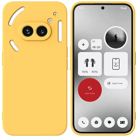 Buy Liquid Silicone Case Nothing Phone 2a Yellow