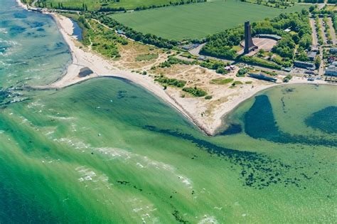 Laboe Von Oben Geschichts Denkmal Marine Ehrenmal Der Deutschen U