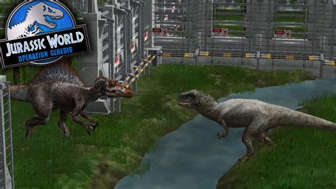 Jurassic Park Operation Genesis Spinosaurus Rampage