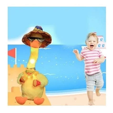 Pato Bailar N Repite Sonidos Ni Os Peluche Mercadolibre